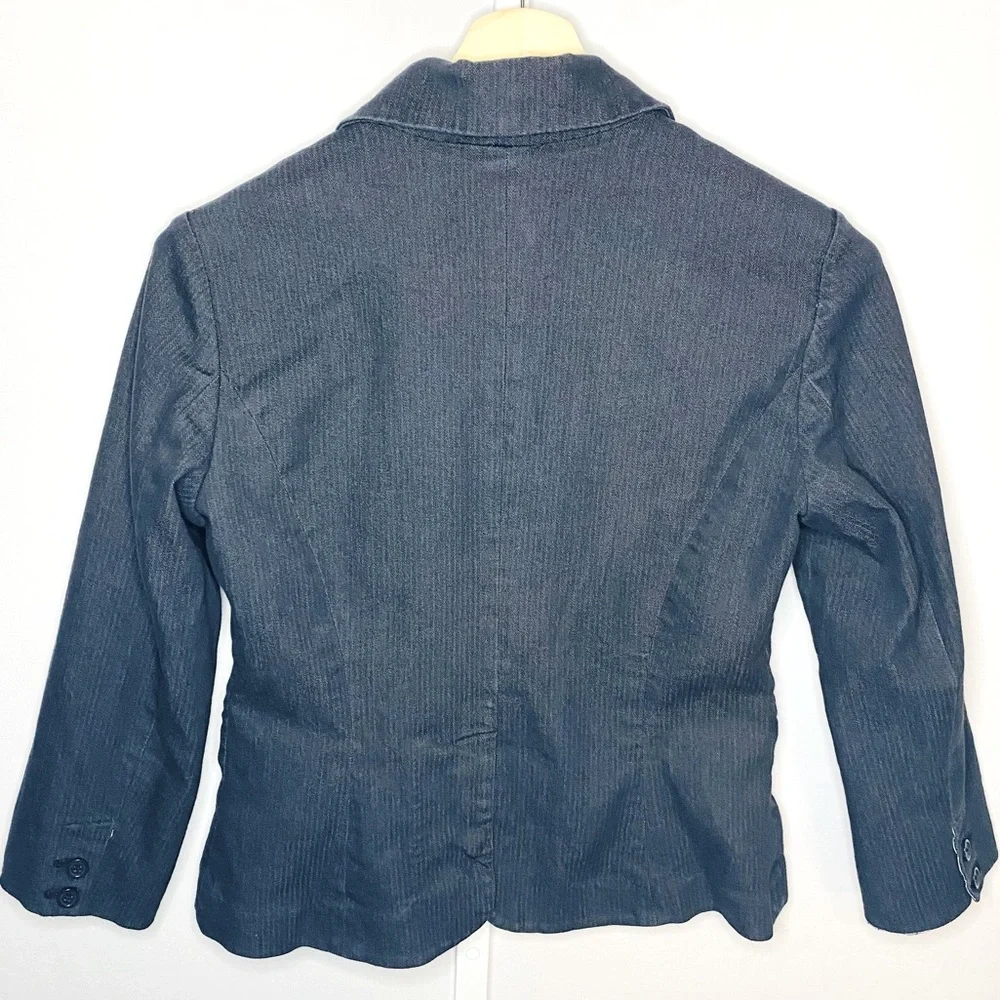 Larry Levine Stretch Denim Jacket - Picture 2 of 4